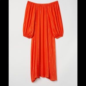 Off the shoulder dress